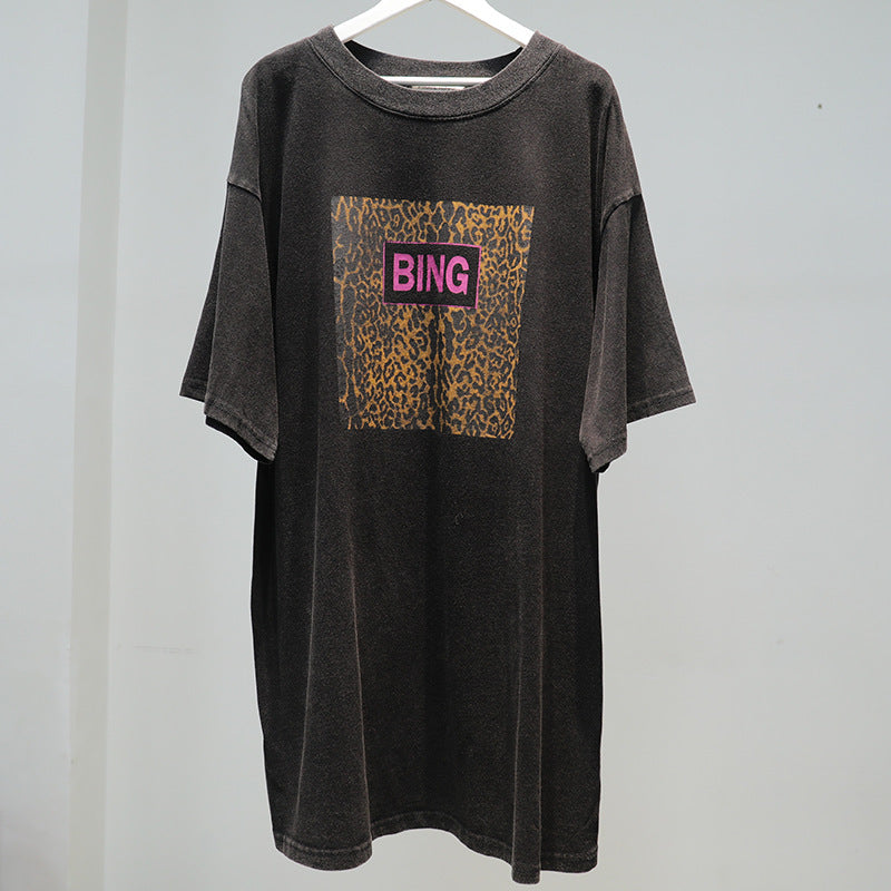 Women's Vintage English Printed Top