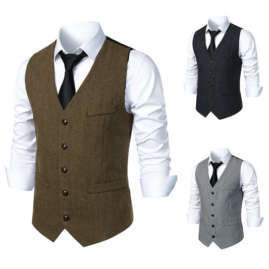 Men's British Style Vintage Suit