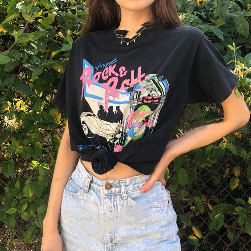 Women's American Vintage Black Top