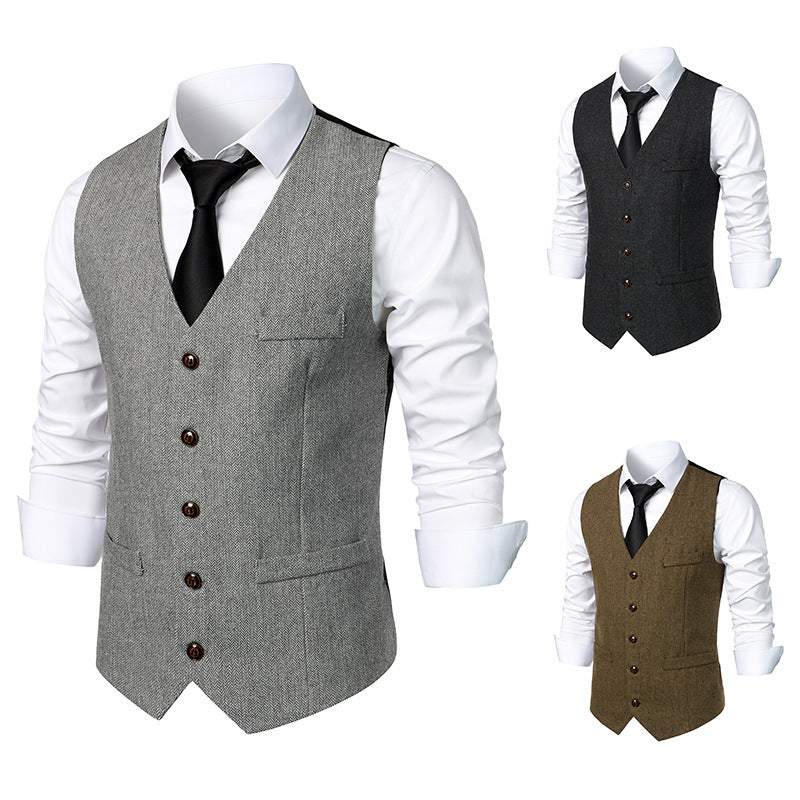 Men's British Style Vintage Suit