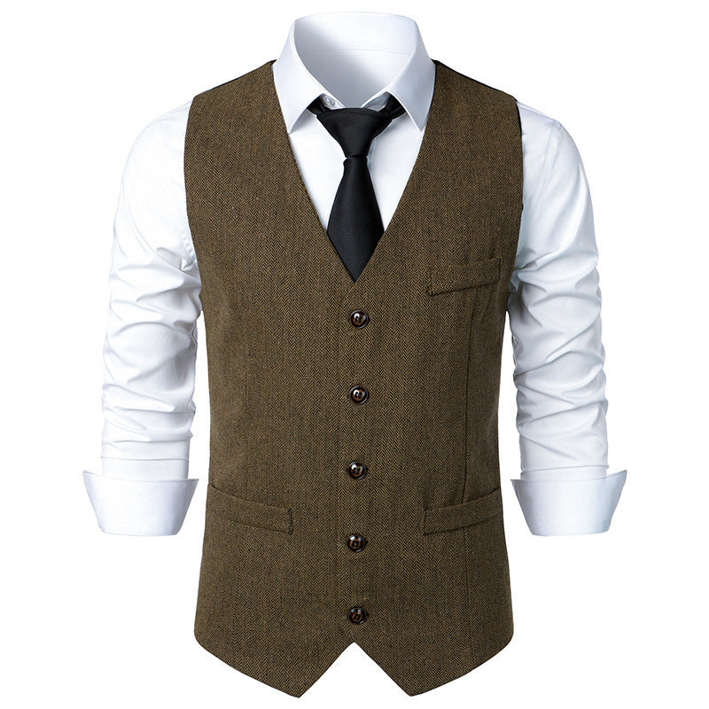 Men's British Style Vintage Suit