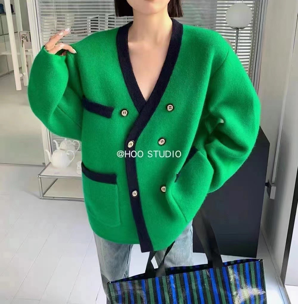 Suit Vintage Knitting Sweater