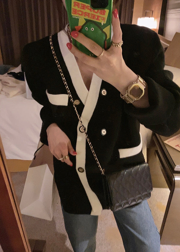 Suit Vintage Knitting Sweater